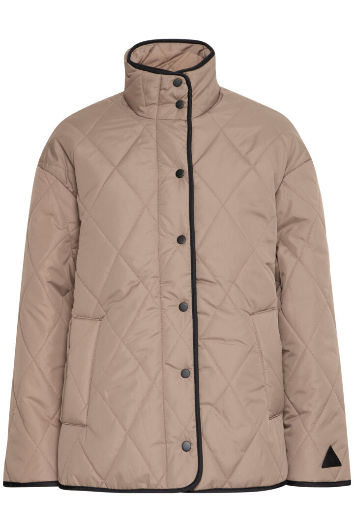 Belis Walnut Quilted Jacket