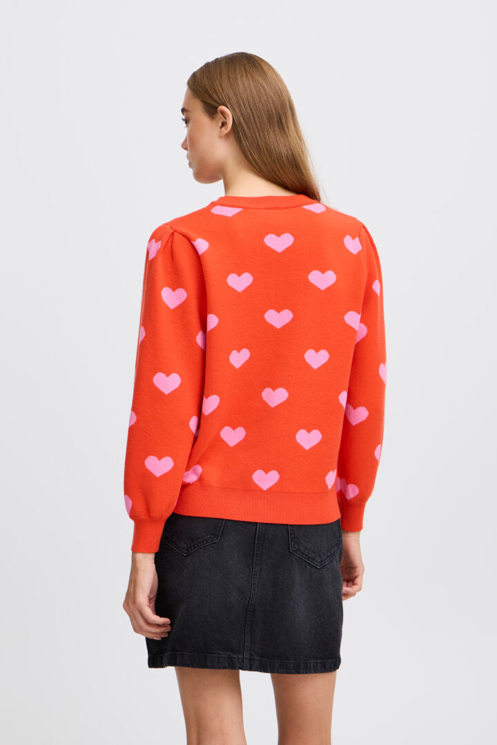 Brielle Heart Knit