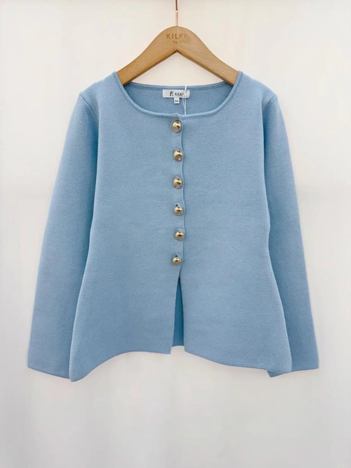 Isla Blue Longline Cardi