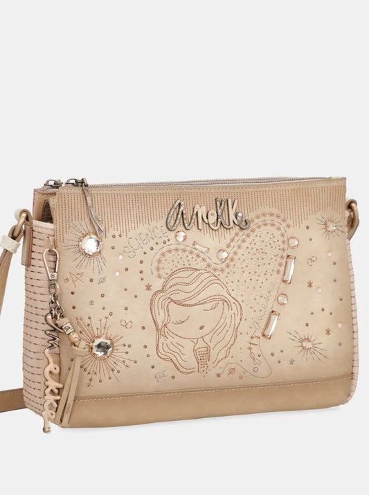 Anekke Studio Nude Crossbody Bag