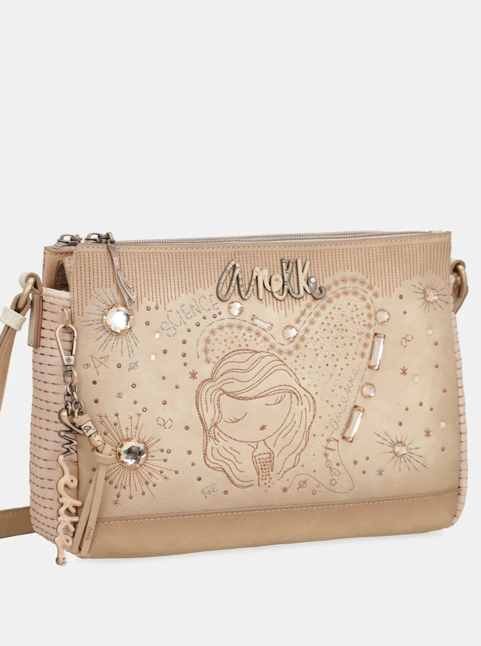 Anekke Studio Nude Crossbody Bag