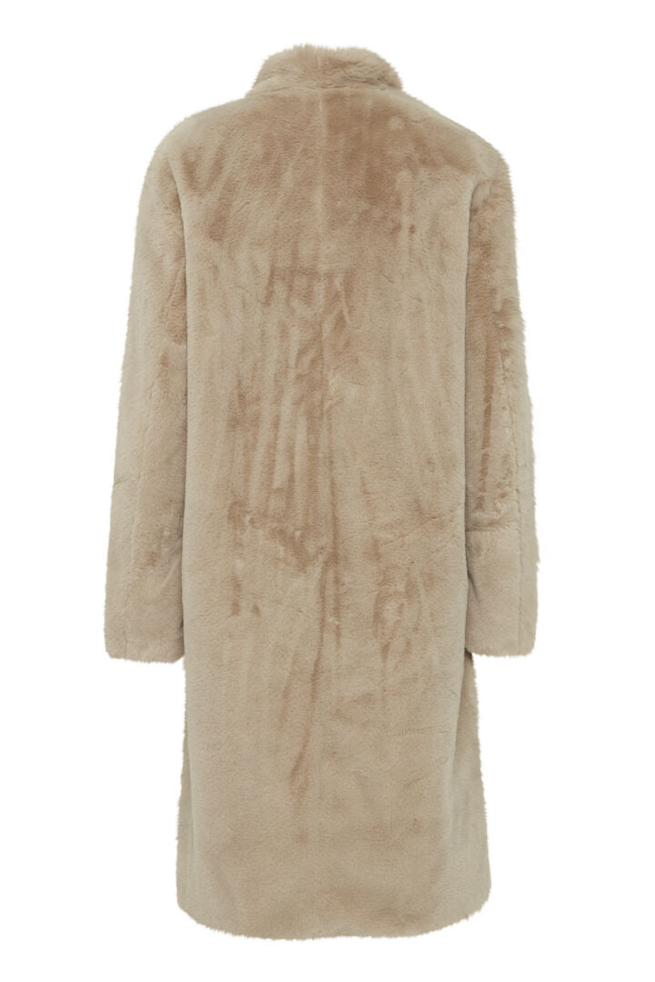 Calino Fur Coat Stone .