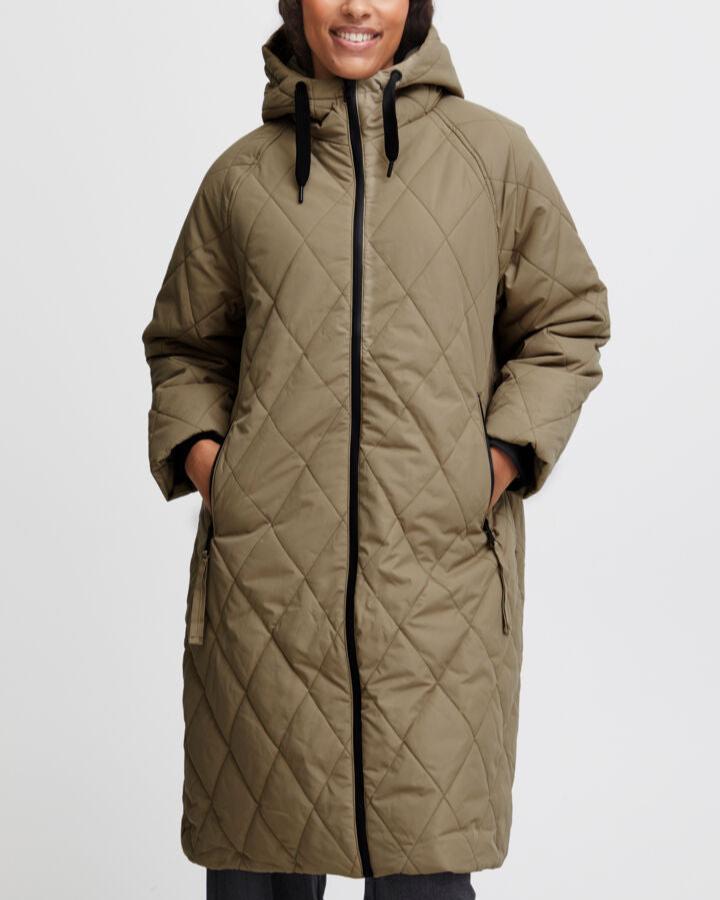 Belis Walnut Long Puffer