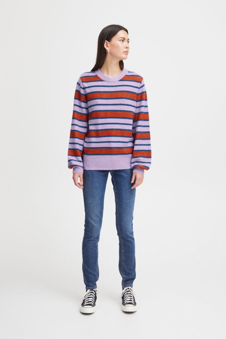 Eden Lavender Stripe Jumper