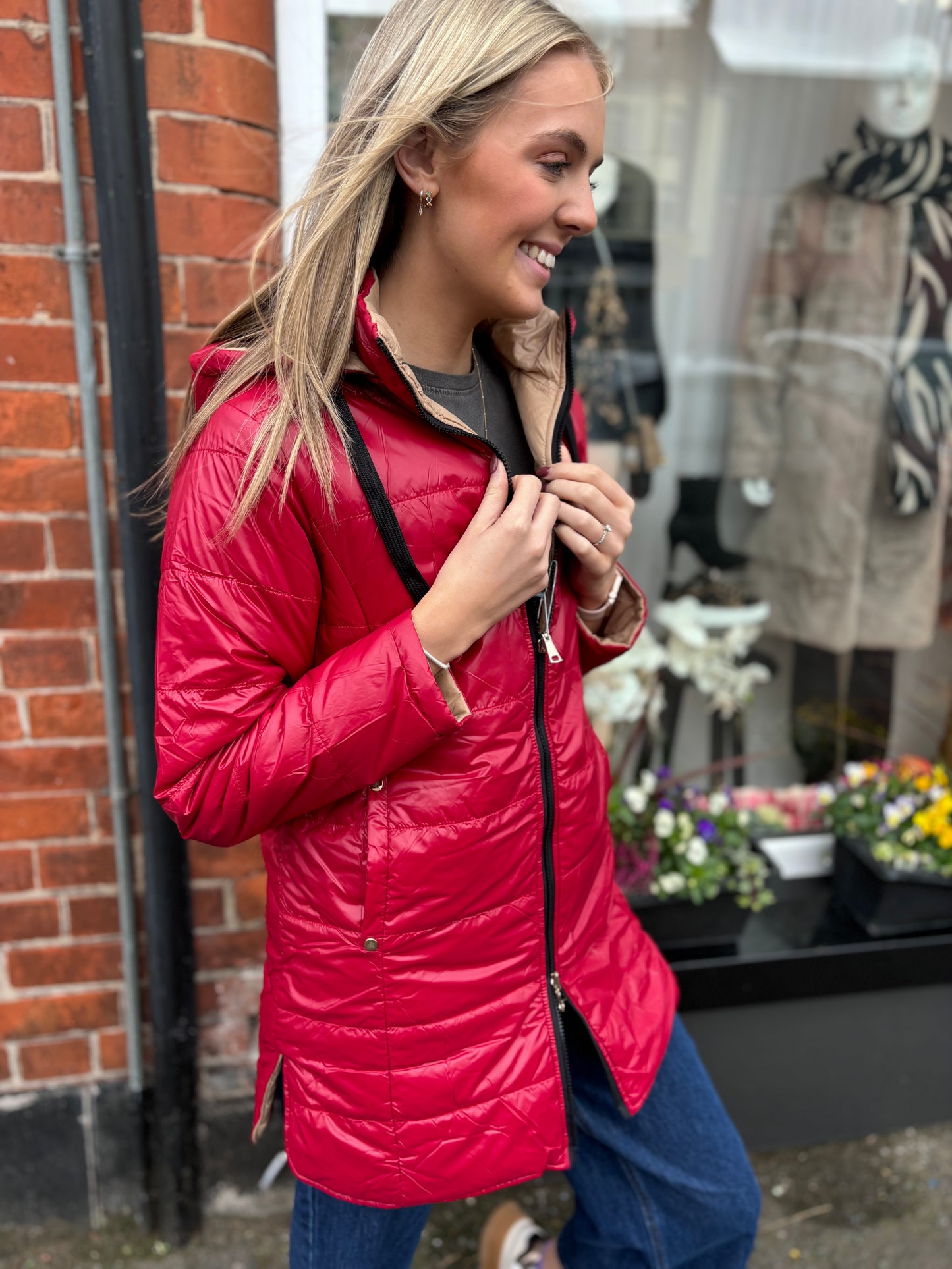 Red Reversible Jacket