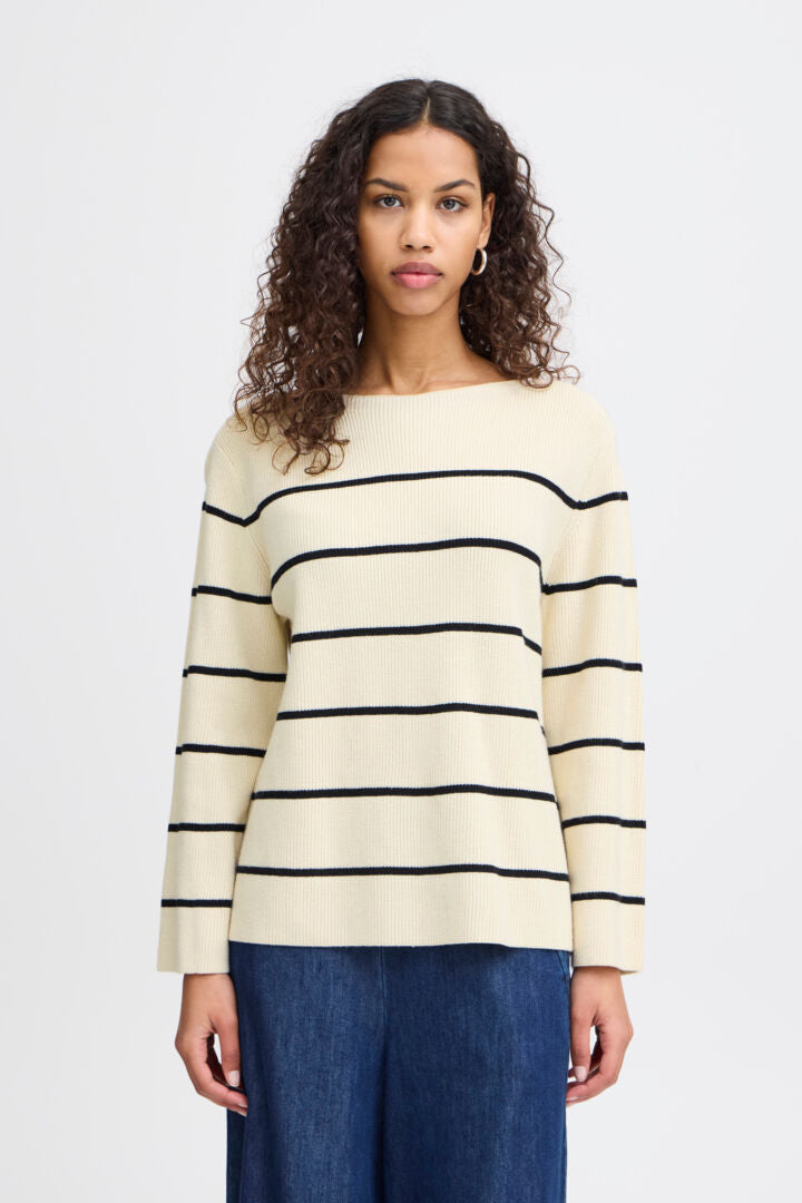 Boston Cream Stripe Jumper