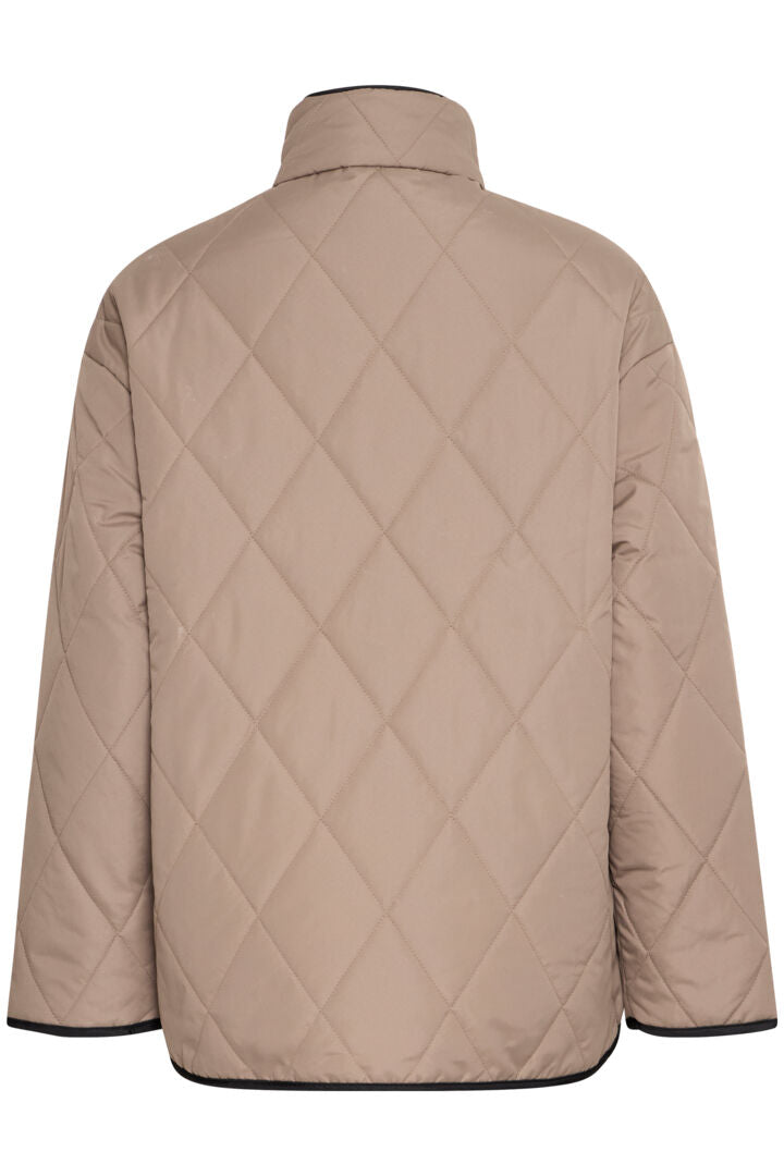 Belis Walnut Quilted Jacket