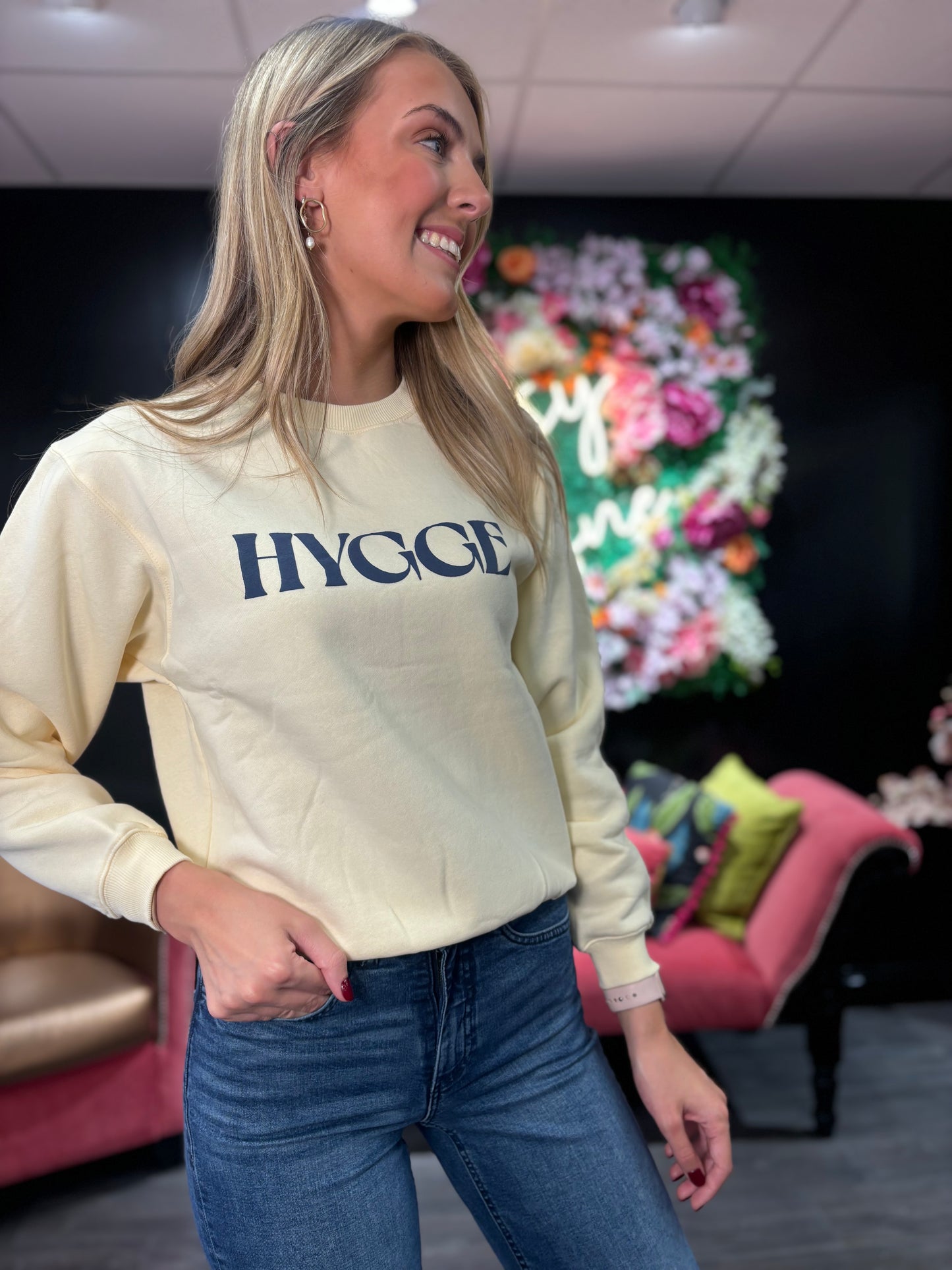 Alyzee Hygge Cream Jumper