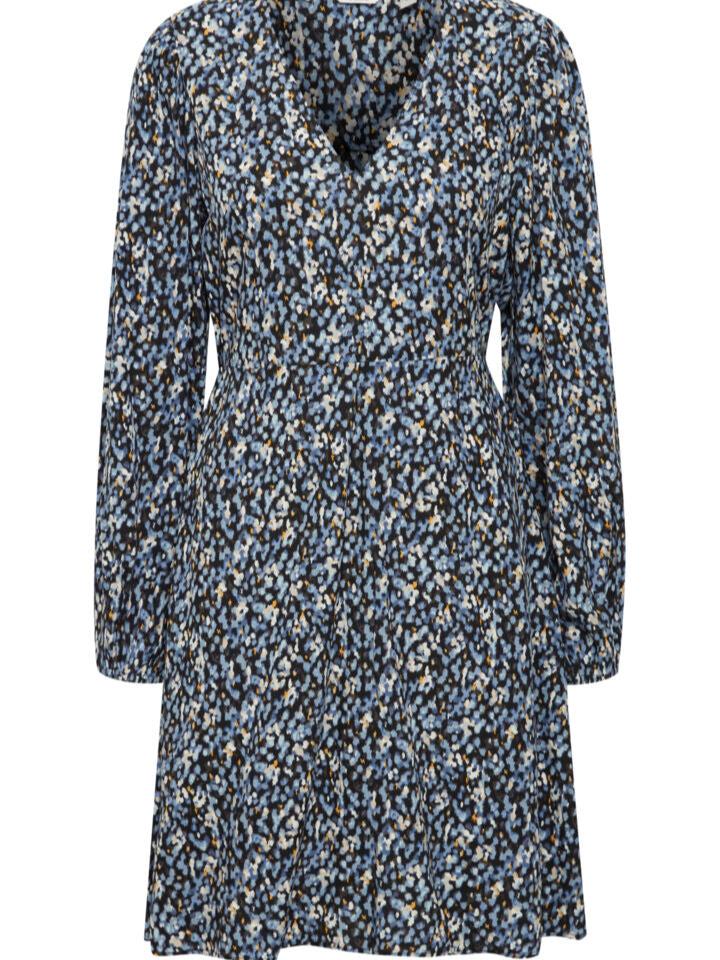 Josa Dusty Blue Flower Dress