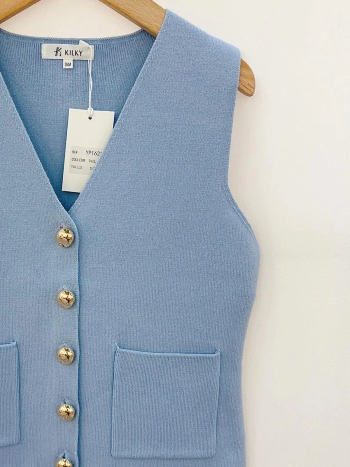 Daisy Blue Waistcoat