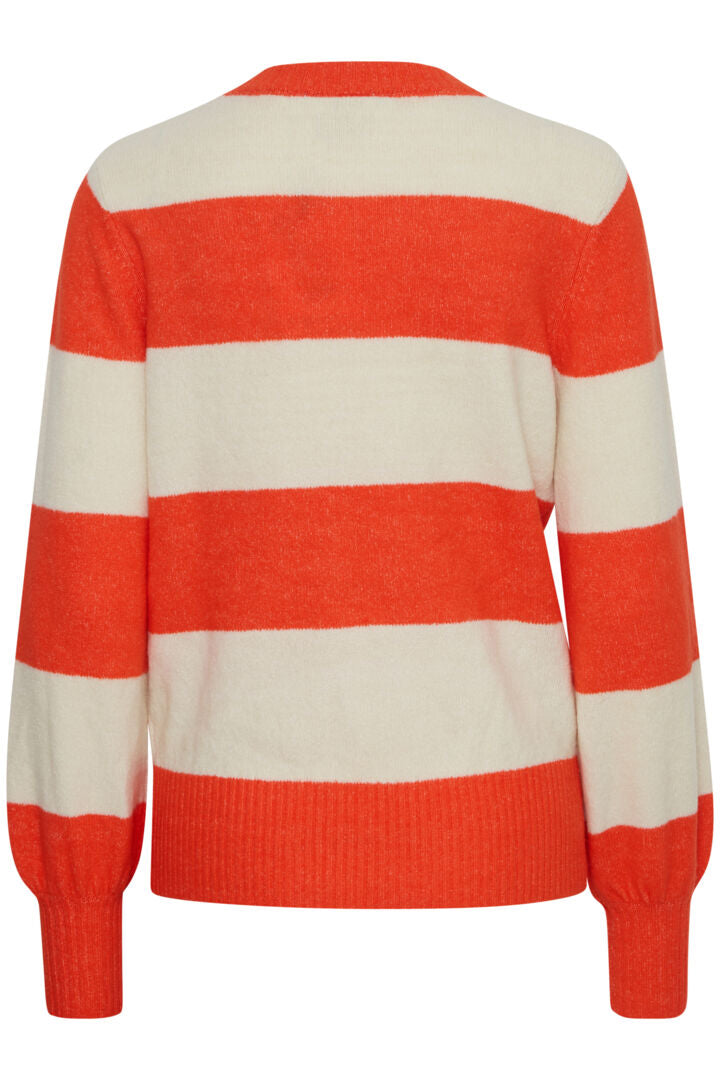 Eden Orange Stripe Jumper