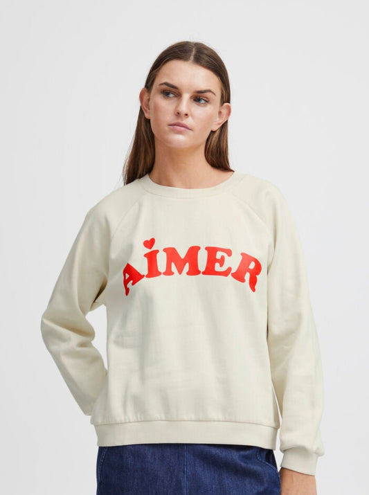 Lela Aimer Brushed Sweatshirt