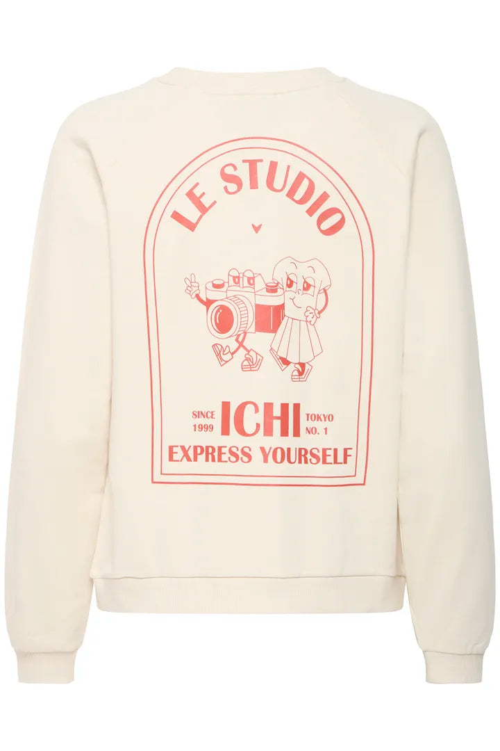 Marrot Cream Sweatshirt