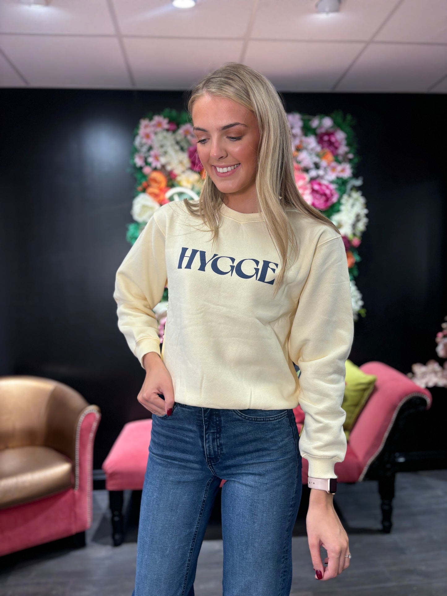 Alyzee Hygge Cream Jumper