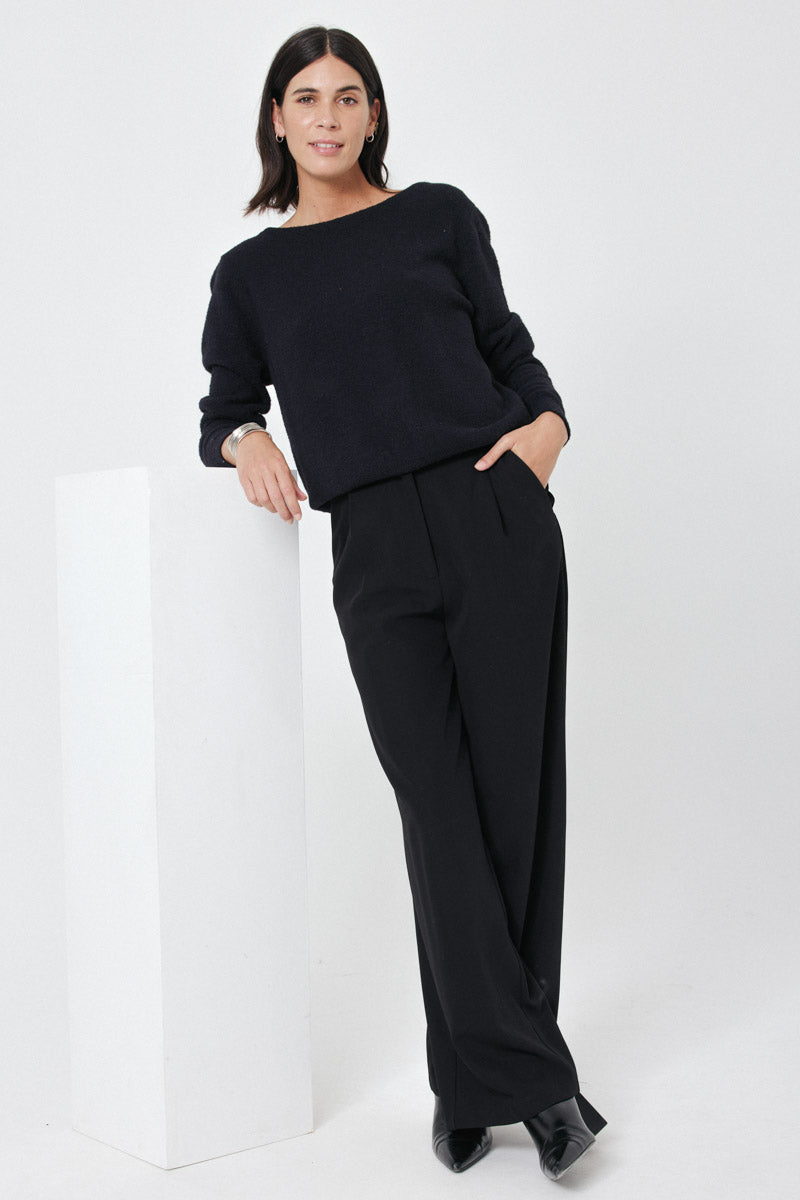 Carlota Black Jumper