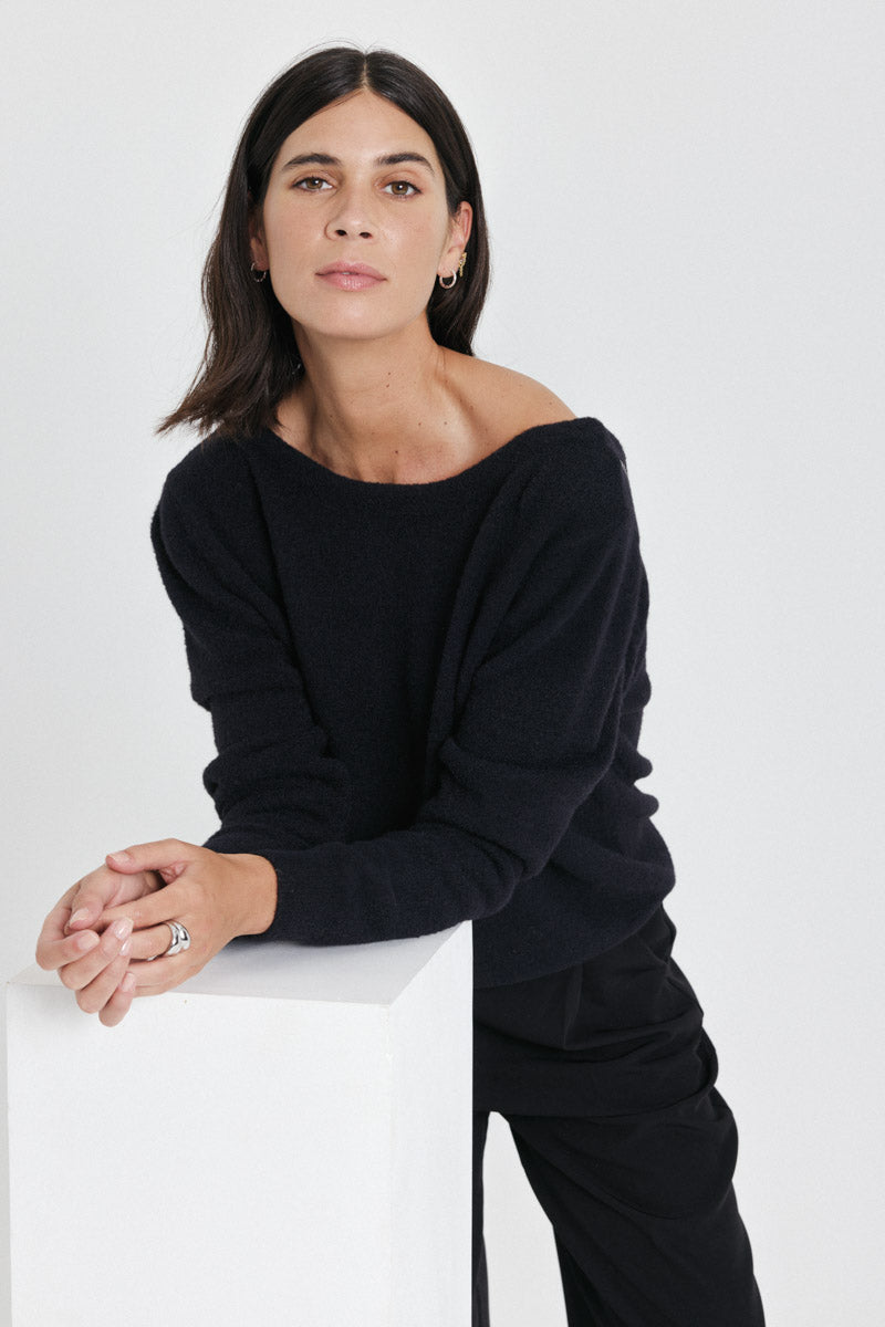 Carlota Black Jumper