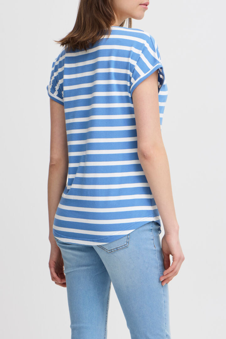 Pamila Oneck T Shirt Blue