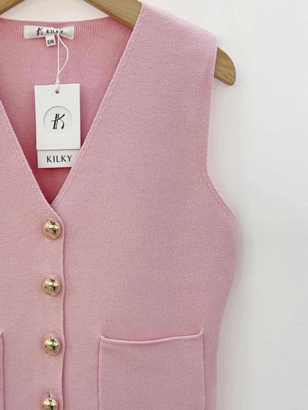 Daisy Pale Pink Waistcoat