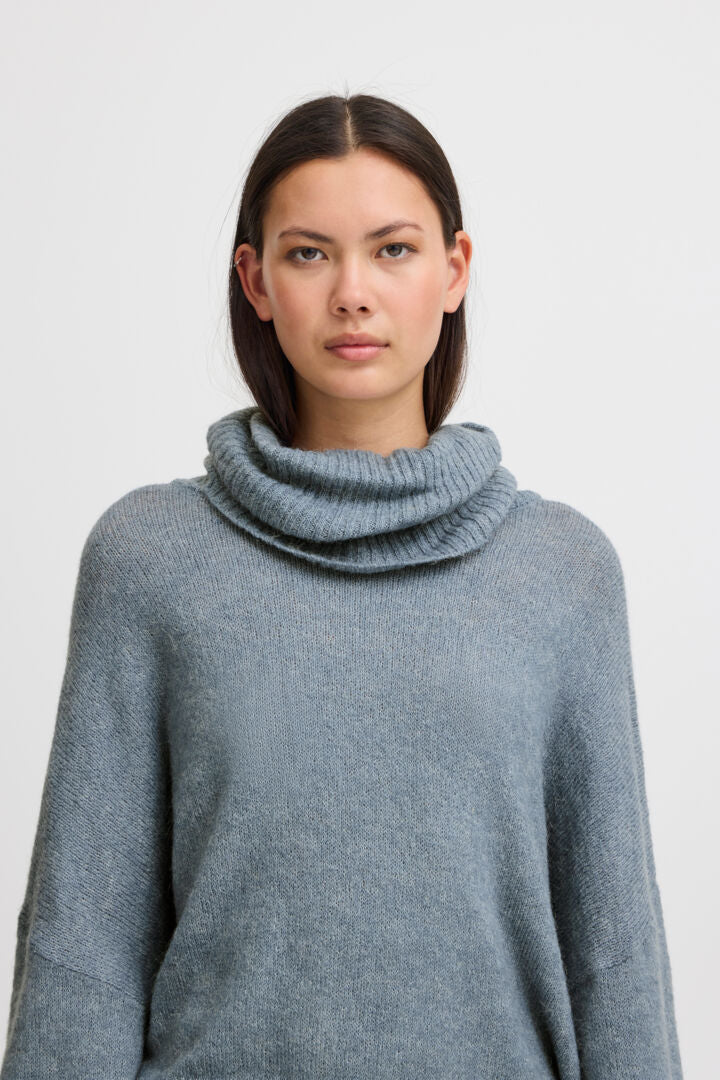 Kamara Blue Mirage Knitted Jumper