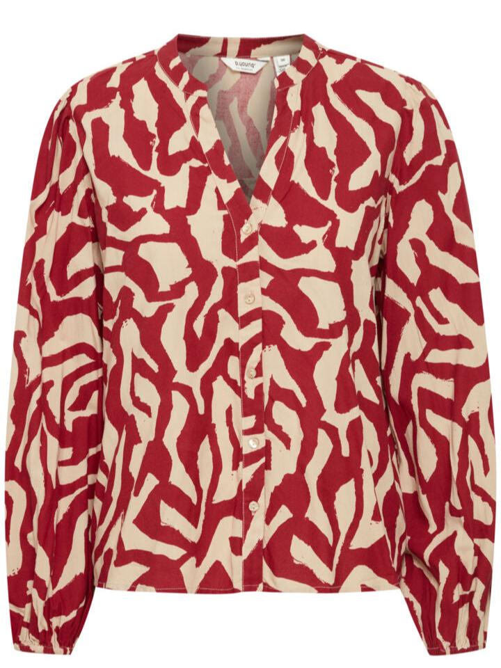 Josa Shirt Pomegranate Red