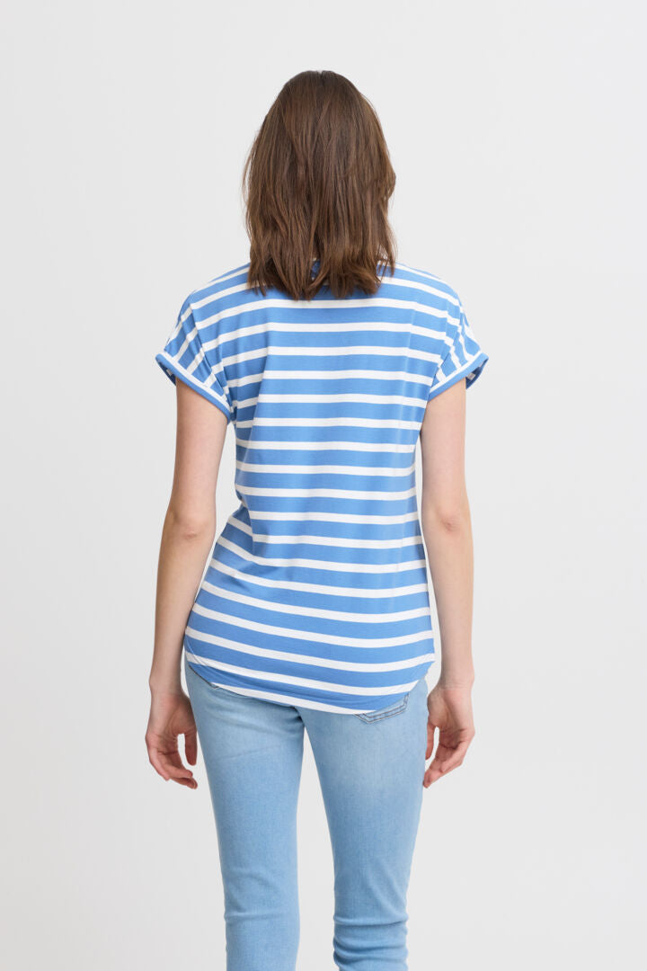 Pamila Oneck T Shirt Blue