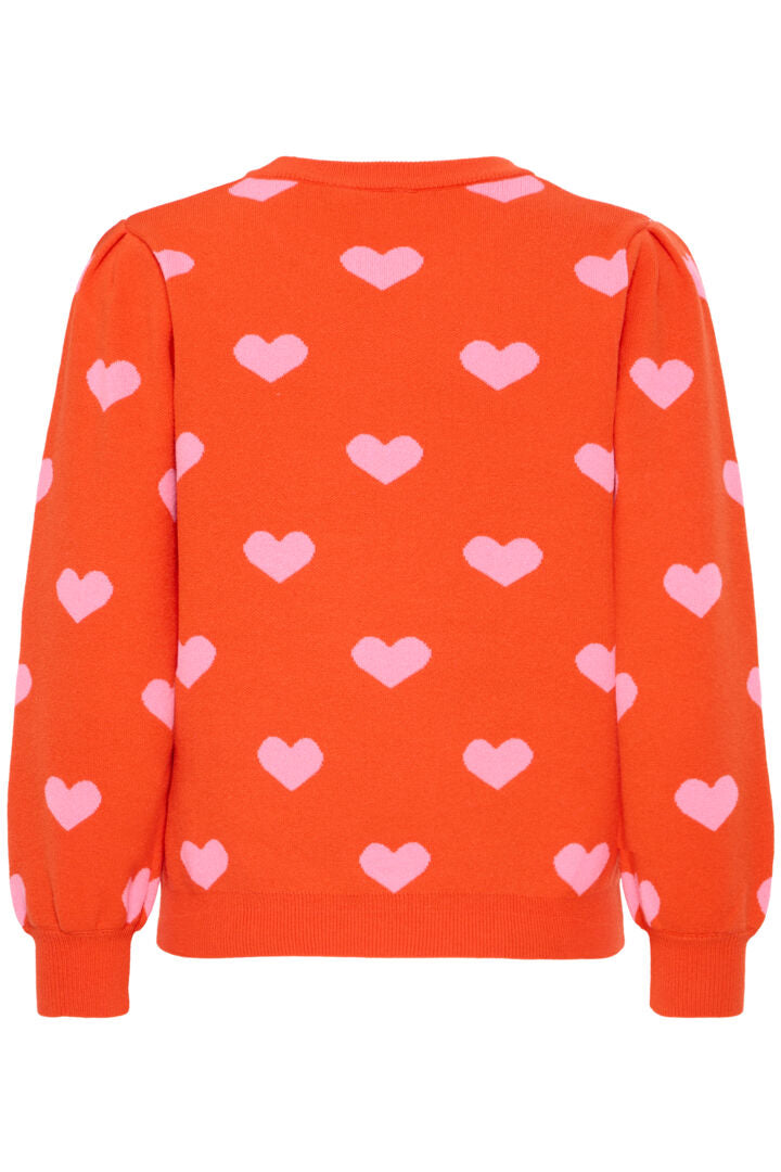 Brielle Heart Knit