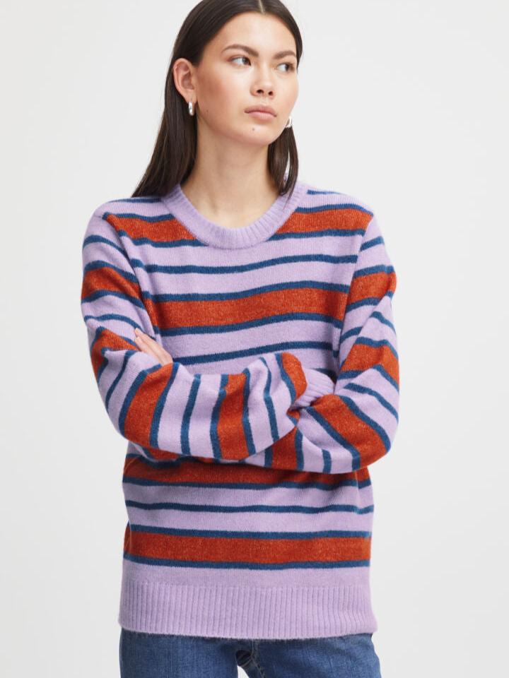 Eden Lavender Stripe Jumper